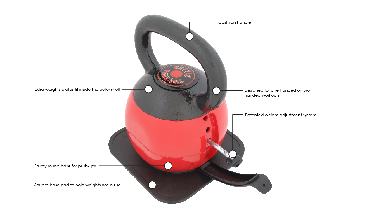 Stamina Adjustable Kettlebell